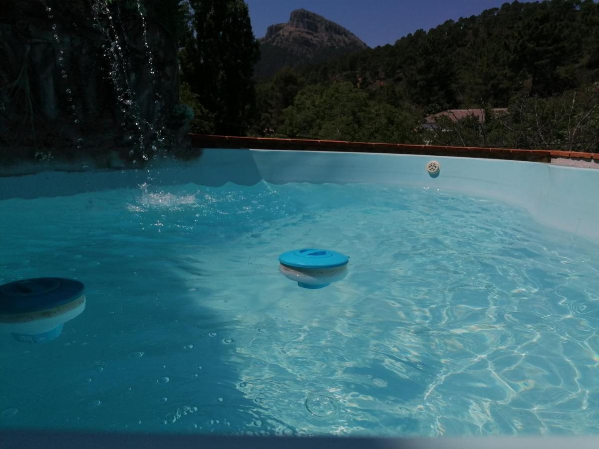 Casa Rural La Piedra Del Cambron Villaverde De Guadalimar エクステリア 写真
