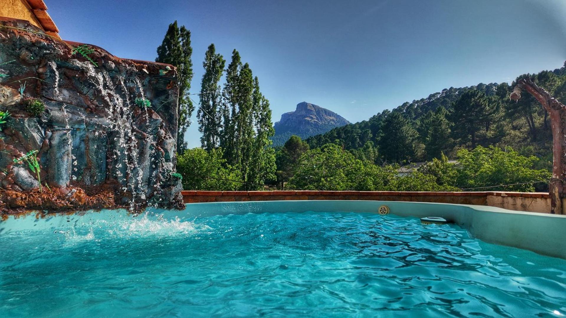Casa Rural La Piedra Del Cambron Villaverde De Guadalimar エクステリア 写真